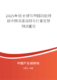 2025年版全球與中國功能假肢市場深度調(diào)研與行業(yè)前景預(yù)測報(bào)告