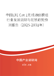 中國LTE Cat 1無線通信模組行業發展調研與前景趨勢預測報告（2025-2031年）