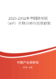 2025-2031年中國(guó)磷化銦（InP）市場(chǎng)分析與前景趨勢(shì)