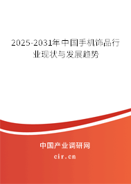 2025-2031年中國手機飾品行業現狀與發展趨勢