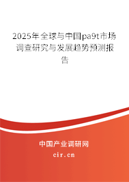 2025年全球與中國pa9t市場調查研究與發展趨勢預測報告
