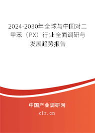2024-2030年全球與中國對二甲苯（PX）行業(yè)全面調(diào)研與發(fā)展趨勢報(bào)告