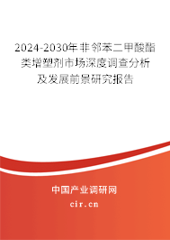 2024-2030年非鄰苯二甲酸酯類增塑劑市場深度調查分析及發展前景研究報告