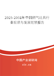 2025-2031年中國燃氣灶具行業(yè)現(xiàn)狀與發(fā)展前景報告