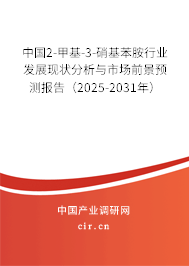中國2-甲基-3-硝基苯胺行業發展現狀分析與市場前景預測報告（2025-2031年）