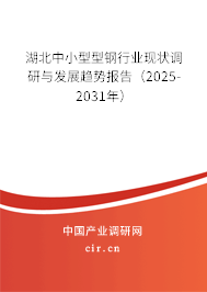湖北中小型型鋼行業(yè)現(xiàn)狀調(diào)研與發(fā)展趨勢(shì)報(bào)告（2025-2031年）