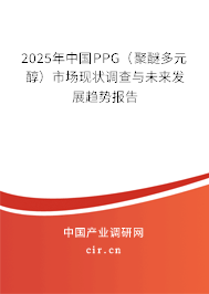 2025年中國(guó)PPG（聚醚多元醇）市場(chǎng)現(xiàn)狀調(diào)查與未來(lái)發(fā)展趨勢(shì)報(bào)告