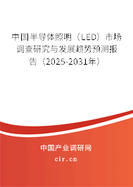 中國半導體照明（LED）市場調查研究與發展趨勢預測報告（2025-2031年）