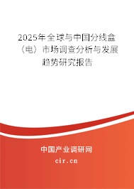 2025年全球與中國分線盒（電）市場調(diào)查分析與發(fā)展趨勢研究報告