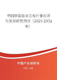 中國聚氨酯夾芯板行業(yè)現(xiàn)狀與發(fā)展趨勢預(yù)測（2025-2031年）