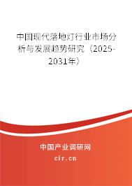 中國現代落地燈行業市場分析與發展趨勢研究（2025-2031年）