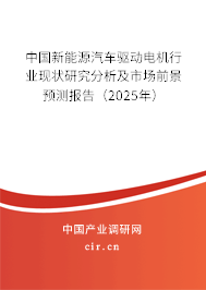 中國新能源汽車驅動電機行業現狀研究分析及市場前景預測報告（2025年）