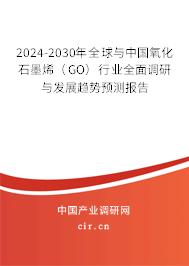 2024-2030年全球與中國氧化石墨烯（GO）行業全面調研與發展趨勢預測報告