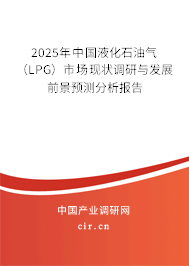 （最新）中國液化石油氣（LPG）市場現狀調研與發展前景預測分析報告