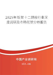 2025年版聚十二酰胺行業深度調研及市場前景分析報告