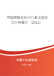 中國鐵路支距尺行業深度研究分析報告（2012）