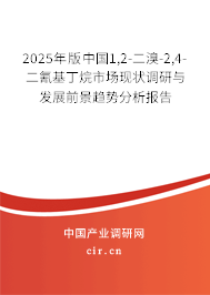 2025年版中國1,2-二溴-2,4-二氰基丁烷市場現狀調研與發展前景趨勢分析報告