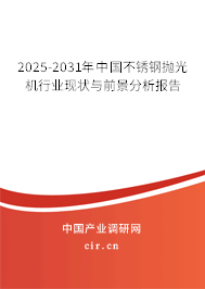 2025-2031年中國不銹鋼拋光機行業現狀與前景分析報告