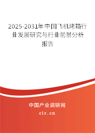 2025-2031年中國飛機烤箱行業發展研究與行業前景分析報告