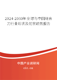2024-2030年全球與中國縫合刀行業現狀及前景趨勢報告