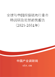 全球與中國焊接鏡片行業市場調研及前景趨勢報告（2025-2031年）