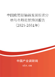 中國套筒聯軸器發展現狀分析與市場前景預測報告（2025-2031年）