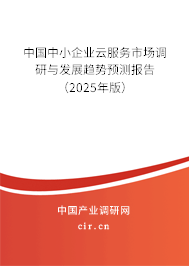 中國中小企業云服務市場調研與發展趨勢預測報告（2025年版）