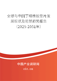 全球與中國丁晴橡膠墊片發(fā)展現狀及前景趨勢報告（2025-2031年）