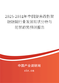 2025-2031年中國復合改性聚醚醚酮行業發展現狀分析與前景趨勢預測報告