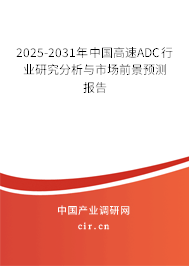 2024-2030年中國高速ADC行業(yè)研究分析與市場前景預(yù)測報(bào)告