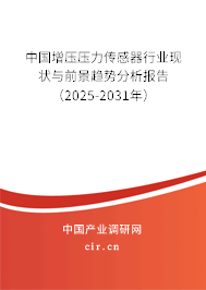 中國(guó)增壓壓力傳感器行業(yè)現(xiàn)狀與前景趨勢(shì)分析報(bào)告（2025-2031年）