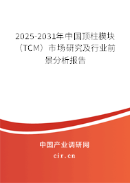 2025-2031年中國(guó)頂柱模塊（TCM）市場(chǎng)研究及行業(yè)前景分析報(bào)告
