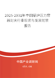 2025-2031年中國鍋爐壓力容器封夾行業現狀與發展前景報告