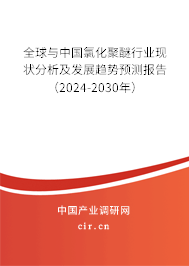 全球與中國氯化聚醚行業現狀分析及發展趨勢預測報告（2024-2030年）
