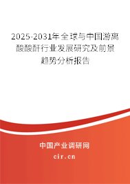 2025-2031年全球與中國(guó)游離酸酸酐行業(yè)發(fā)展研究及前景趨勢(shì)分析報(bào)告