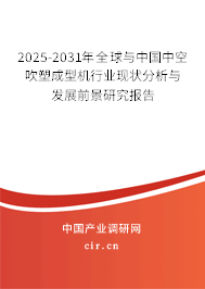 2024-2030年全球與中國中空吹塑成型機行業現狀分析與發展前景研究報告