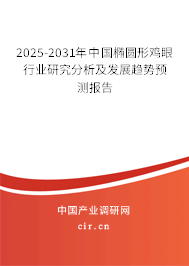 2025-2031年中國橢圓形雞眼行業(yè)研究分析及發(fā)展趨勢(shì)預(yù)測(cè)報(bào)告