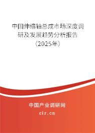 中國伸縮軸總成市場深度調研及發展趨勢分析報告（2025年）