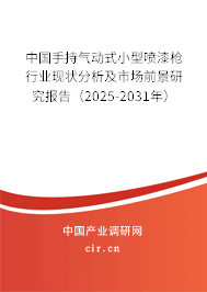 中國手持氣動式小型噴漆槍行業(yè)現(xiàn)狀分析及市場前景研究報告（2023-2029年）