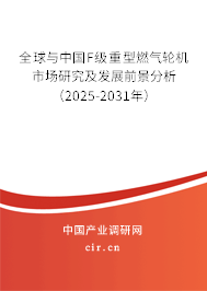 全球與中國F級重型燃氣輪機市場研究及發展前景分析（2025-2031年）