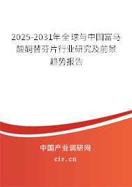 2025-2031年全球與中國富馬酸酮替芬片行業(yè)研究及前景趨勢報告