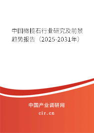 中國橄欖石行業(yè)研究及前景趨勢報告（2024-2030年）