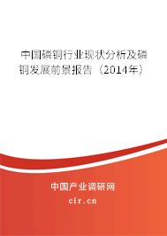 中國磷銅行業現狀分析及磷銅發展前景報告（2014年）