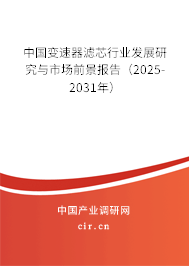中國變速器濾芯行業(yè)發(fā)展研究與市場(chǎng)前景報(bào)告（2025-2031年）