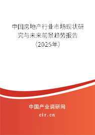 中國房地產行業市場現狀研究與未來前景趨勢報告（2025年）