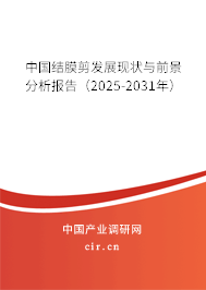 中國結膜剪發展現狀與前景分析報告（2025-2031年）