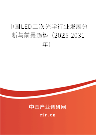 中國LED二次光學行業發展分析與前景趨勢（2025-2031年）