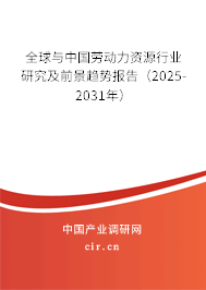 全球與中國勞動力資源行業研究及前景趨勢報告（2025-2031年）