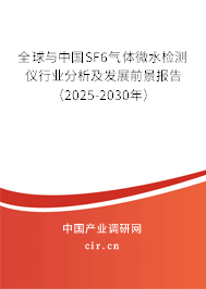 全球與中國SF6氣體微水檢測儀行業分析及發展前景報告（2025-2030年）