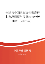 全球與中國永磁磁性表座行業市場調研與發展趨勢分析報告（2025年）